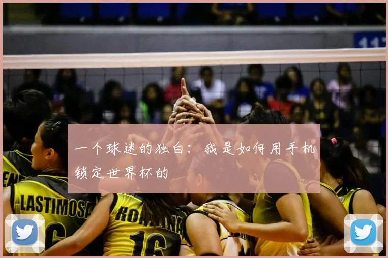 一个球迷的独白：我是如何用手机锁定世界杯的